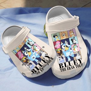 Footwearmerch Bluey Cartoon Crocs Crocband Clogs Shoes Comfortable For Men Women And Kids Plzbb.jpg