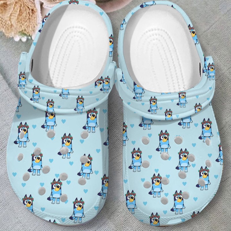 Footwearmerch Bluey Cartoon Crocs Crocband Clogs Shoes Comfortable For Men Women And Kids Zlyuj.jpg