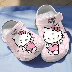 Footwearmerch Hello Kitty Cartoon Crocs Crocband Clogs Shoes Comfortable For Men Women And Kids A2lua.jpg