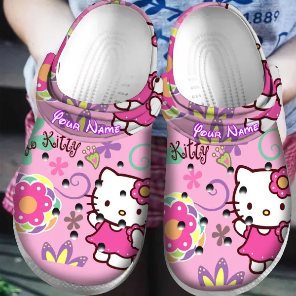 Footwearmerch Hello Kitty Cartoon Crocs Crocband Clogs Shoes Comfortable For Men Women And Kids Aoj20.png