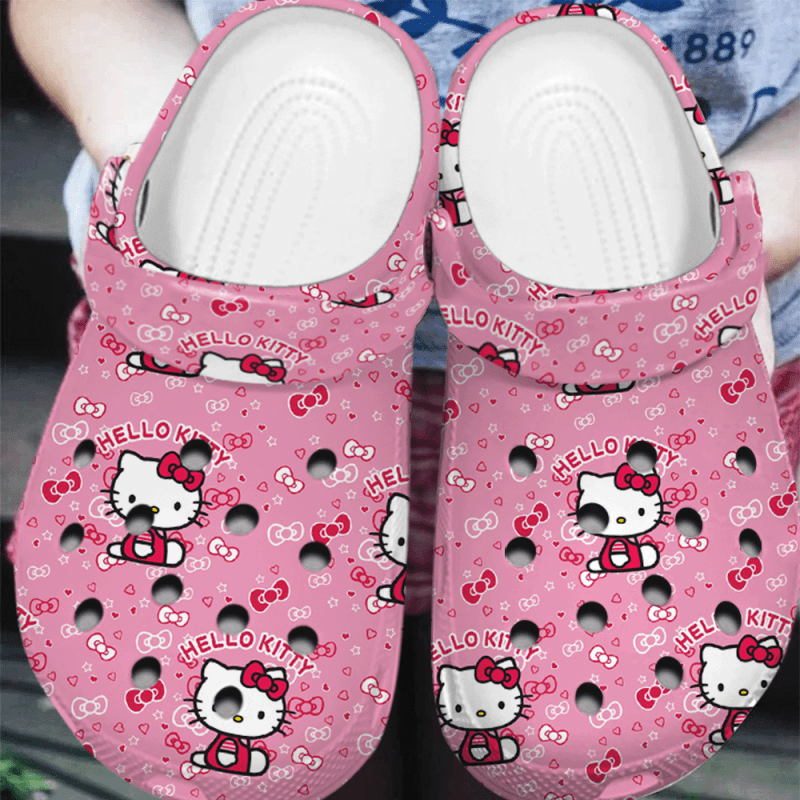 Footwearmerch Hello Kitty Cartoon Crocs Crocband Clogs Shoes Comfortable For Men Women And Kids E5wfa.png