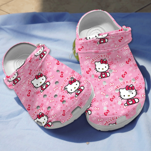 Footwearmerch Hello Kitty Cartoon Crocs Crocband Clogs Shoes Comfortable For Men Women And Kids Qidau.png