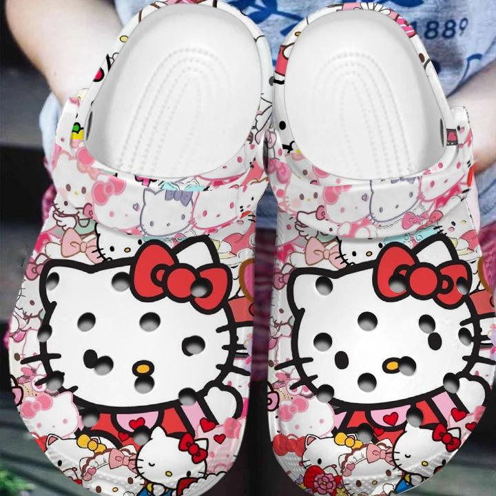 Footwearmerch Hello Kitty Cartoon Crocs Crocband Clogs Shoes Comfortable For Men Women And Kids Uyvxx.jpg