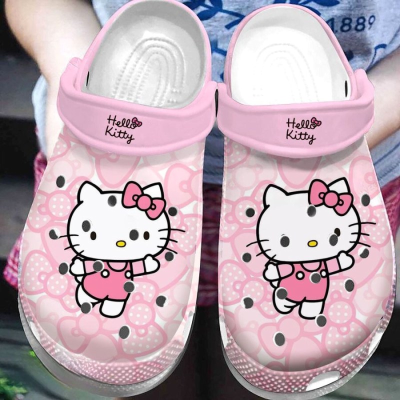 Footwearmerch Hello Kitty Cartoon Crocs Crocband Clogs Shoes Comfortable For Men Women And Kids Zf5py.jpg