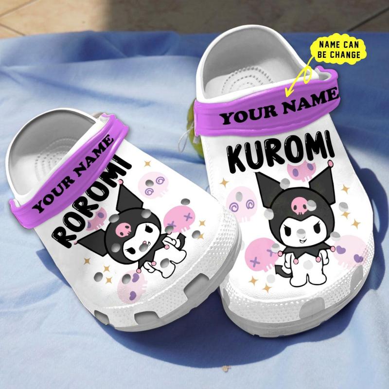 Footwearmerch Kuromi Cartoon Crocs Crocband Clogs Shoes Comfortable For Men Women And Kids Zyrzv.jpg