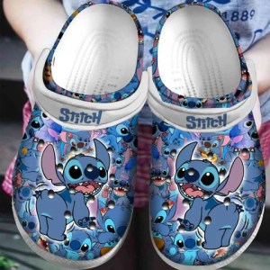 Footwearmerch Lilo And Stitch Crocs Clogs Crocband Comfortable Shoes For Men Women 41bhl.webp