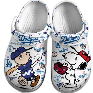 Footwearmerch Los Angeles Dodgers And Snoopy Peanuts Mlb Sport Cartoon Crocs Crocband Clogs Shoes Comfortable For Men Women And Kids Cebqx.jpeg