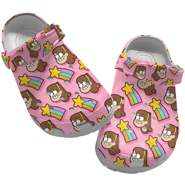 Footwearmerch Mabel Pines Gravity Falls Cartoon Crocs Crocband Clogs Shoes Comfortable For Men Women And Kids Oaicu.png