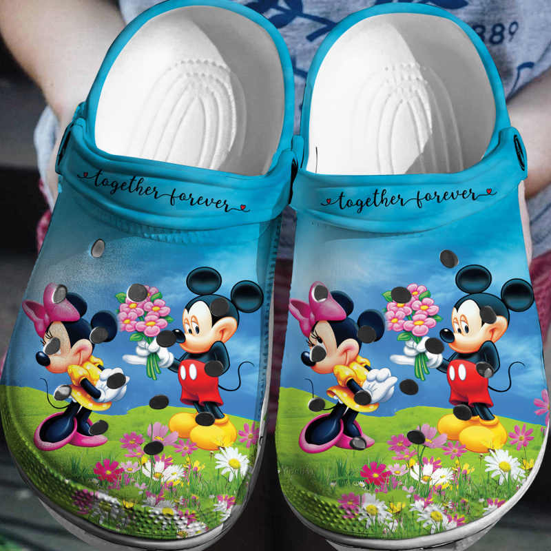 Footwearmerch Mickey And Minnie Mouse Cartoon Crocs Crocband Clogs Shoes Comfortable For Men Women And Kids 1vix1.png