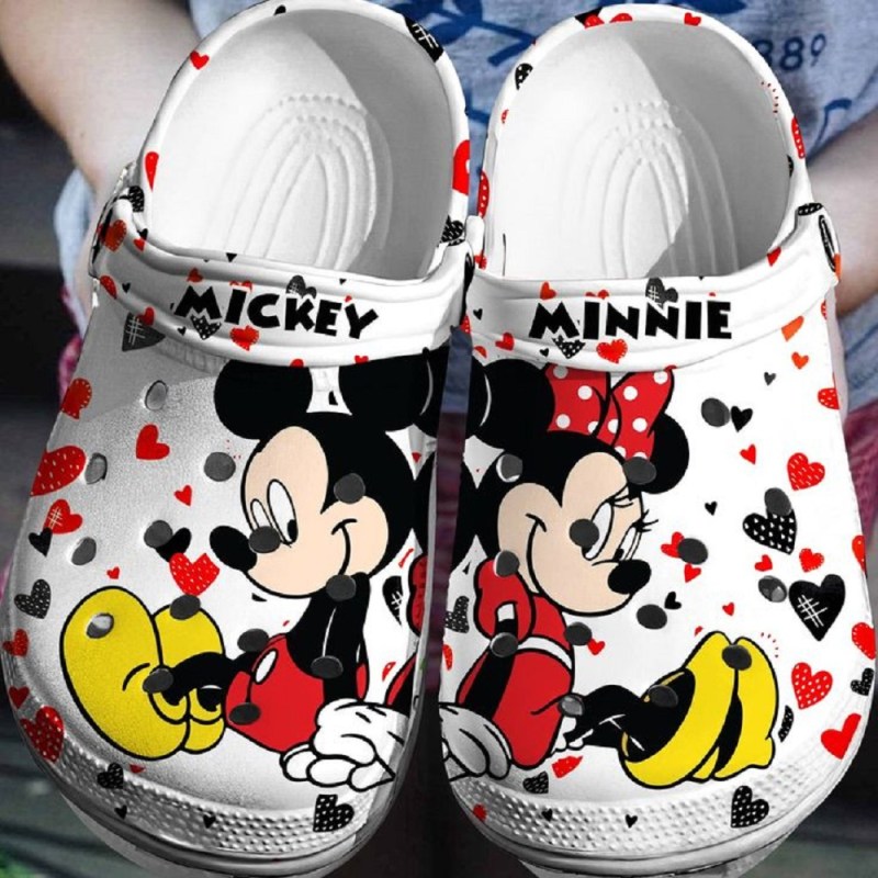 Footwearmerch Mickey And Minnie Mouse Cartoon Crocs Crocband Clogs Shoes Comfortable For Men Women And Kids 6rs5i.jpg