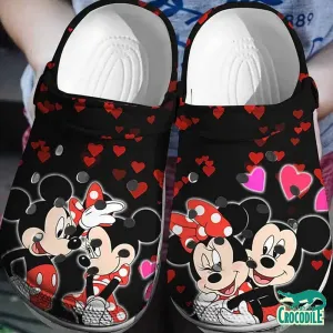 Footwearmerch Mickey And Minnie Mouse Cartoon Crocs Crocband Clogs Shoes Comfortable For Men Women And Kids 8wfzz.jpg