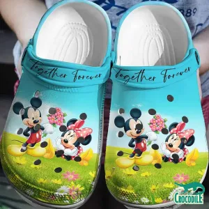 Footwearmerch Mickey And Minnie Mouse Cartoon Crocs Crocband Clogs Shoes Comfortable For Men Women And Kids 9dglg.jpg