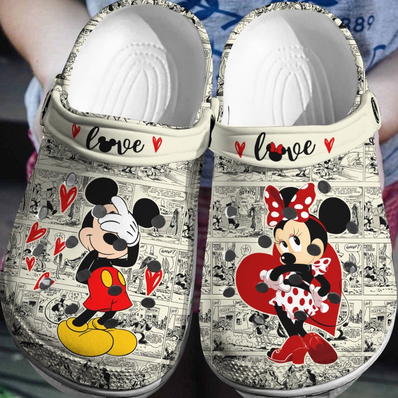 Footwearmerch Mickey And Minnie Mouse Cartoon Crocs Crocband Clogs Shoes Comfortable For Men Women And Kids 9rwcv.jpg