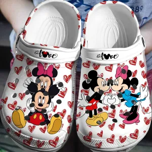 Footwearmerch Mickey And Minnie Mouse Cartoon Crocs Crocband Clogs Shoes Comfortable For Men Women And Kids Avf69.jpg