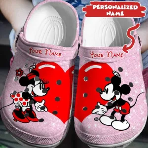 Footwearmerch Mickey And Minnie Mouse Cartoon Crocs Crocband Clogs Shoes Comfortable For Men Women And Kids B0yob.jpg