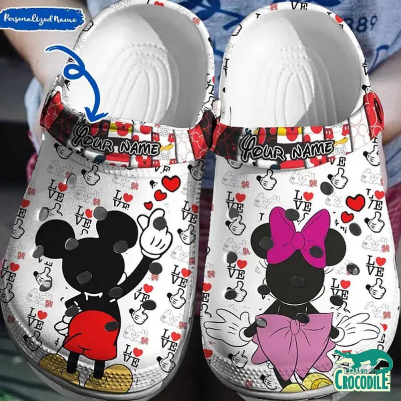 Footwearmerch Mickey And Minnie Mouse Cartoon Crocs Crocband Clogs Shoes Comfortable For Men Women And Kids Ctsgx.jpg