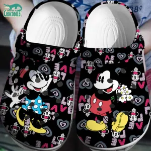 Footwearmerch Mickey And Minnie Mouse Cartoon Crocs Crocband Clogs Shoes Comfortable For Men Women And Kids E2qxn.jpg