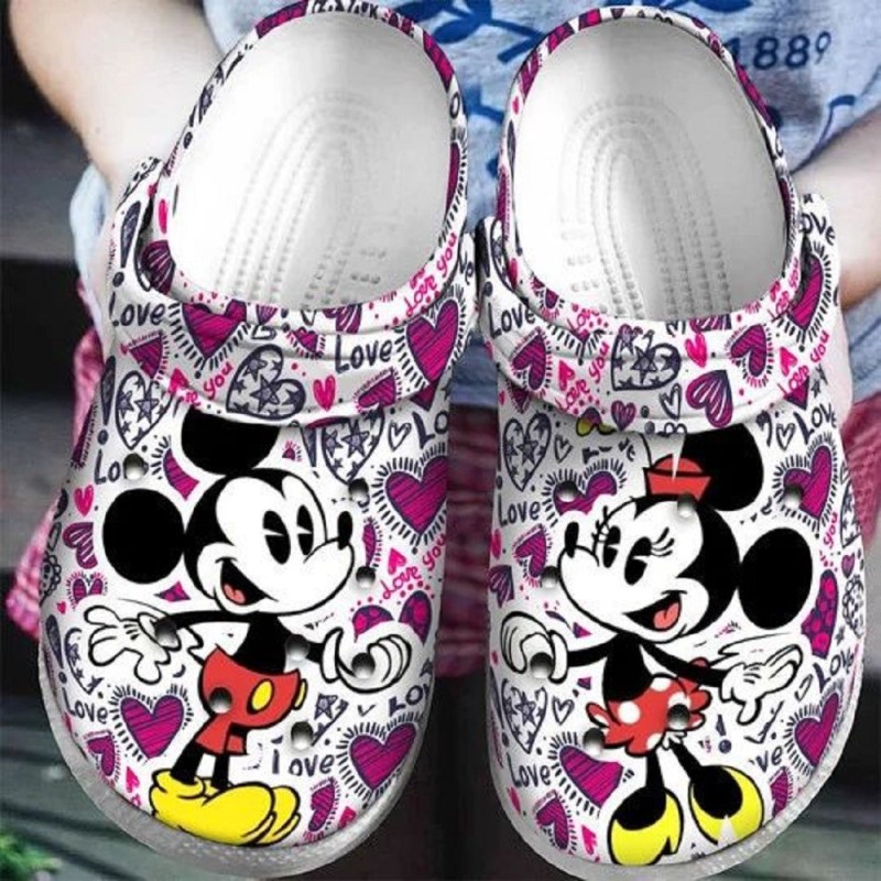 Footwearmerch Mickey And Minnie Mouse Cartoon Crocs Crocband Clogs Shoes Comfortable For Men Women And Kids Ea2gm.jpg