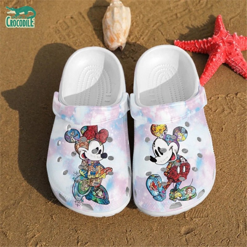 Footwearmerch Mickey And Minnie Mouse Cartoon Crocs Crocband Clogs Shoes Comfortable For Men Women And Kids Eyvwd.jpg