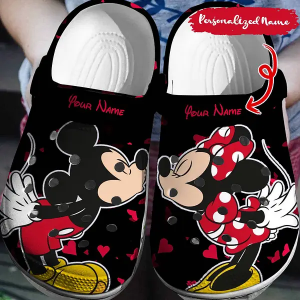 Footwearmerch Mickey And Minnie Mouse Cartoon Crocs Crocband Clogs Shoes Comfortable For Men Women And Kids Ge023.png