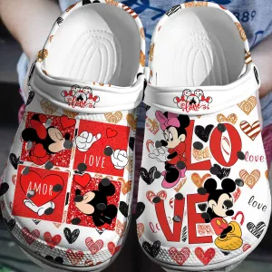 Footwearmerch Mickey And Minnie Mouse Cartoon Crocs Crocband Clogs Shoes Comfortable For Men Women And Kids Gfksg.jpg