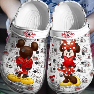 Footwearmerch Mickey And Minnie Mouse Cartoon Crocs Crocband Clogs Shoes Comfortable For Men Women And Kids Iawac.jpg