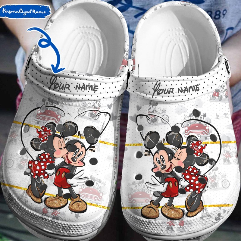 Footwearmerch Mickey And Minnie Mouse Cartoon Crocs Crocband Clogs Shoes Comfortable For Men Women And Kids Ida1l.jpg