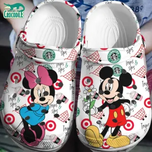 Footwearmerch Mickey And Minnie Mouse Cartoon Crocs Crocband Clogs Shoes Comfortable For Men Women And Kids Ispk8.jpg