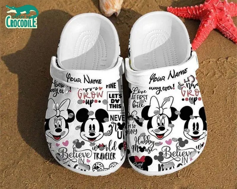 Footwearmerch Mickey And Minnie Mouse Cartoon Crocs Crocband Clogs Shoes Comfortable For Men Women And Kids J4rci.jpg