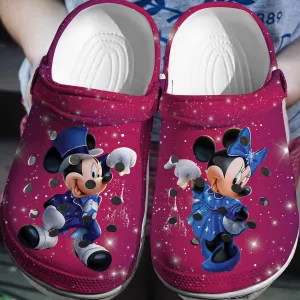 Footwearmerch Mickey And Minnie Mouse Cartoon Crocs Crocband Clogs Shoes Comfortable For Men Women And Kids Jsjmv.jpg