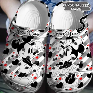 Footwearmerch Mickey And Minnie Mouse Cartoon Crocs Crocband Clogs Shoes Comfortable For Men Women And Kids K2zj2.jpg