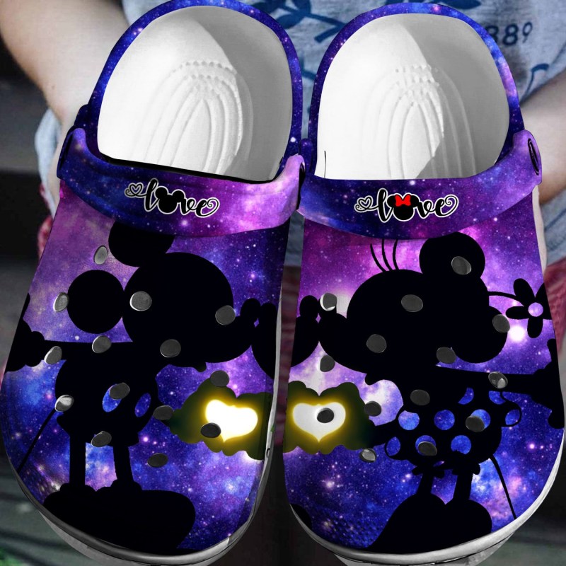 Footwearmerch Mickey And Minnie Mouse Cartoon Crocs Crocband Clogs Shoes Comfortable For Men Women And Kids Lss4m.jpg