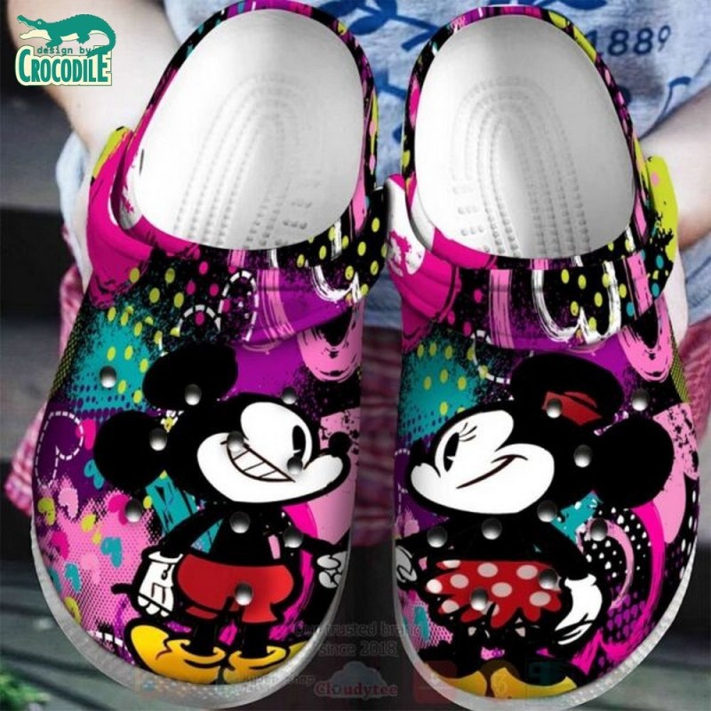 Footwearmerch Mickey And Minnie Mouse Cartoon Crocs Crocband Clogs Shoes Comfortable For Men Women And Kids Lxl4u.jpg