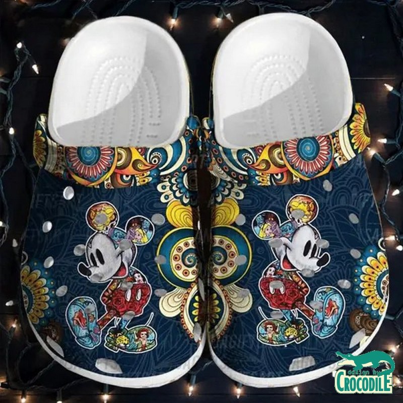 Footwearmerch Mickey And Minnie Mouse Cartoon Crocs Crocband Clogs Shoes Comfortable For Men Women And Kids Pimxe.jpg