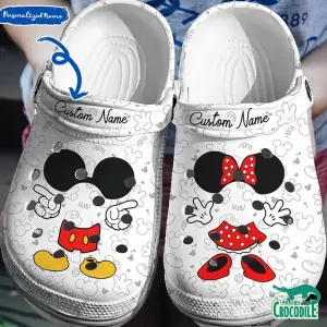 Footwearmerch Mickey And Minnie Mouse Cartoon Crocs Crocband Clogs Shoes Comfortable For Men Women And Kids Psxcc.jpg