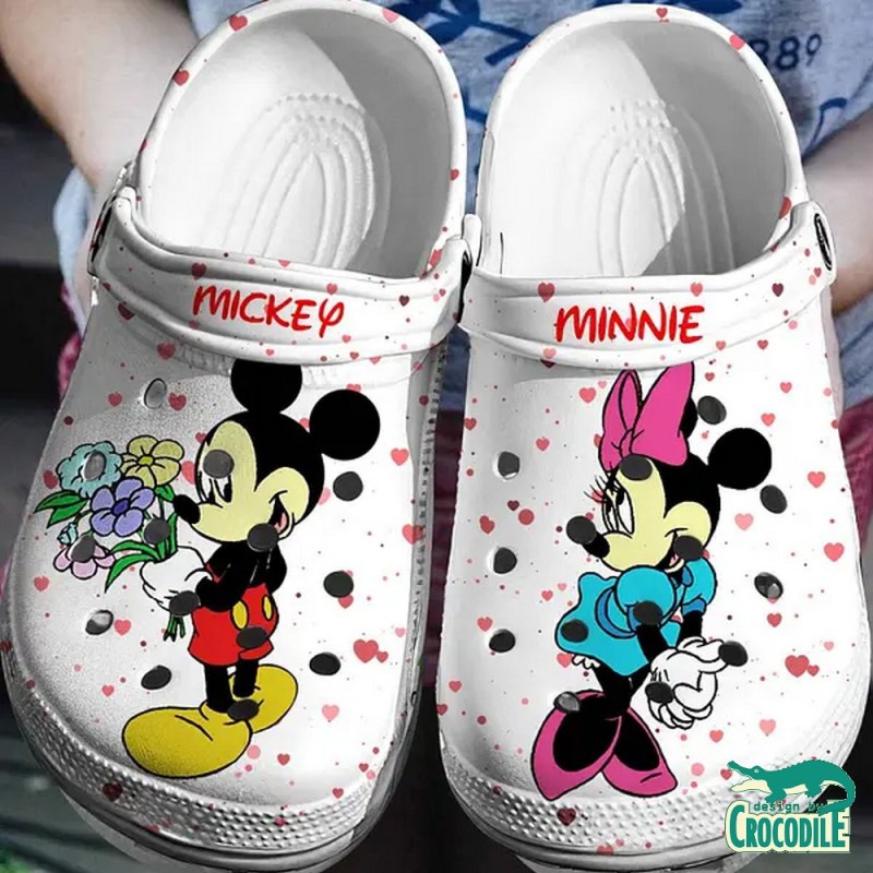 Footwearmerch Mickey And Minnie Mouse Cartoon Crocs Crocband Clogs Shoes Comfortable For Men Women And Kids Pvdll.jpg