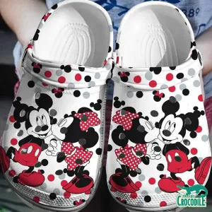 Footwearmerch Mickey And Minnie Mouse Cartoon Crocs Crocband Clogs Shoes Comfortable For Men Women And Kids Qsilb.jpg