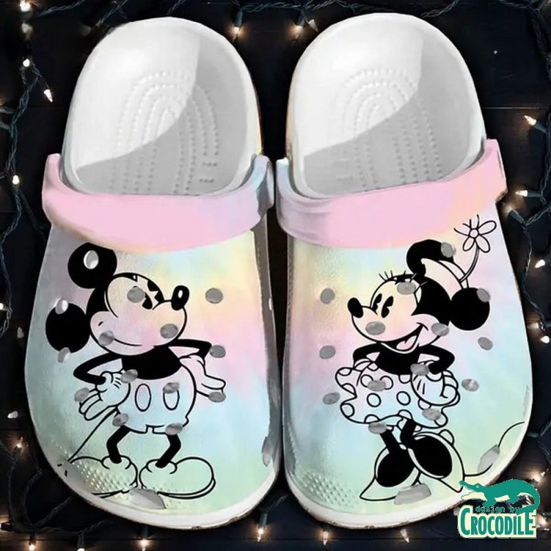 Footwearmerch Mickey And Minnie Mouse Cartoon Crocs Crocband Clogs Shoes Comfortable For Men Women And Kids Yxczi.jpg