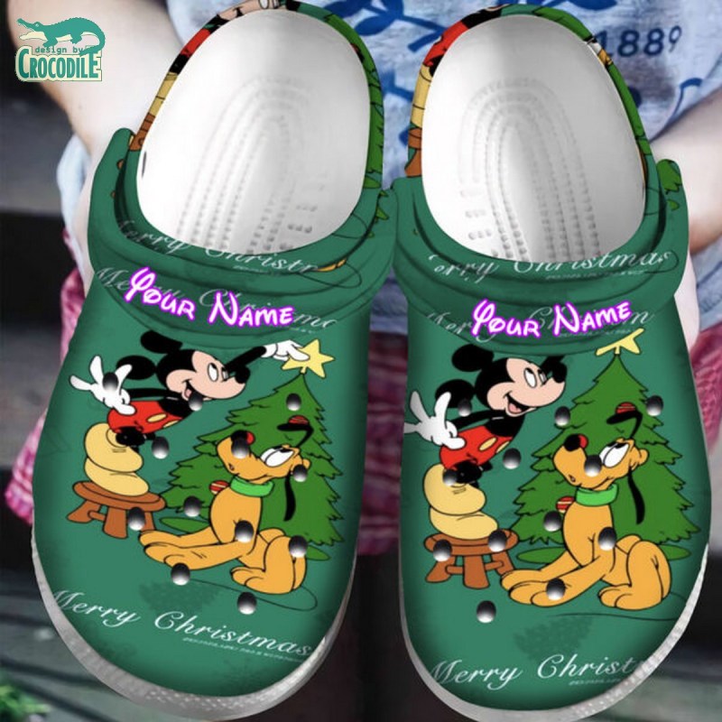 Footwearmerch Mickey Mouse And Pluto Cartoon Crocs Crocband Clogs Shoes Comfortable For Men Women And Kids Eqpfu.jpg