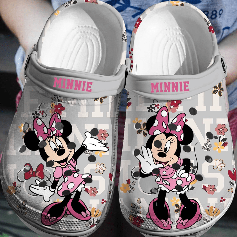 Footwearmerch Minnie Mouse Cartoon Crocs Crocband Clogs Shoes Comfortable For Men Women And Kids Nzsrt.png