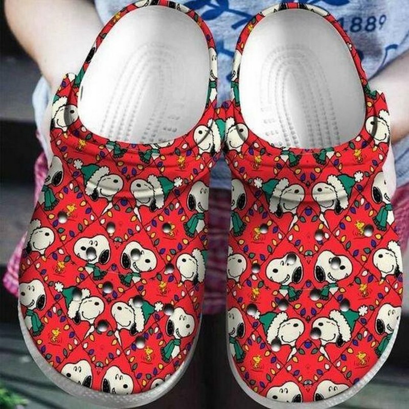 Footwearmerch Snoopy Cartoon Christmas Crocs Crocband Clogs Shoes Comfortable For Men Women And Kids Acziu.jpg