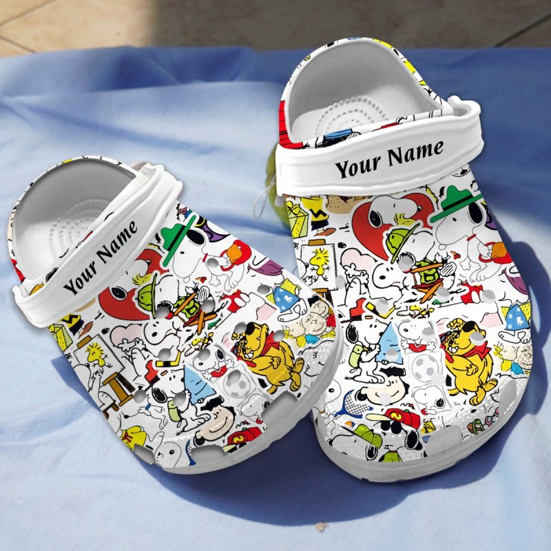 Footwearmerch Snoopy Cartoon Crocs Crocband Clogs Shoes Comfortable For Men Women And Kids Gcsdg.jpg