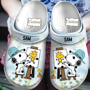 Footwearmerch Snoopy Crocs Shoes Clogs Crocband Comfortable For Men Women Qjzdo 800x802 1.jpg