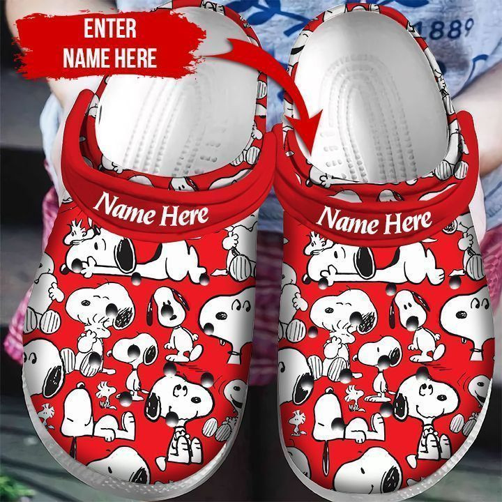 Footwearmerch Snoopy Dog Crocs Clog Shoes Oburi.jpg