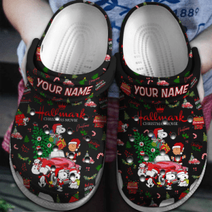 Footwearmerch Snoopy Peanuts Cartoon Christmas Crocs Crocband Clogs Shoes Comfortable For Men Women And Kids Lf9z7.png