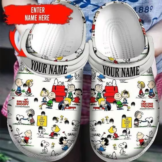 Footwearmerch Snoopy Peanuts Cartoon Crocs Crocband Clogs Shoes Comfortable For Men Women And Kids Bgmks.png