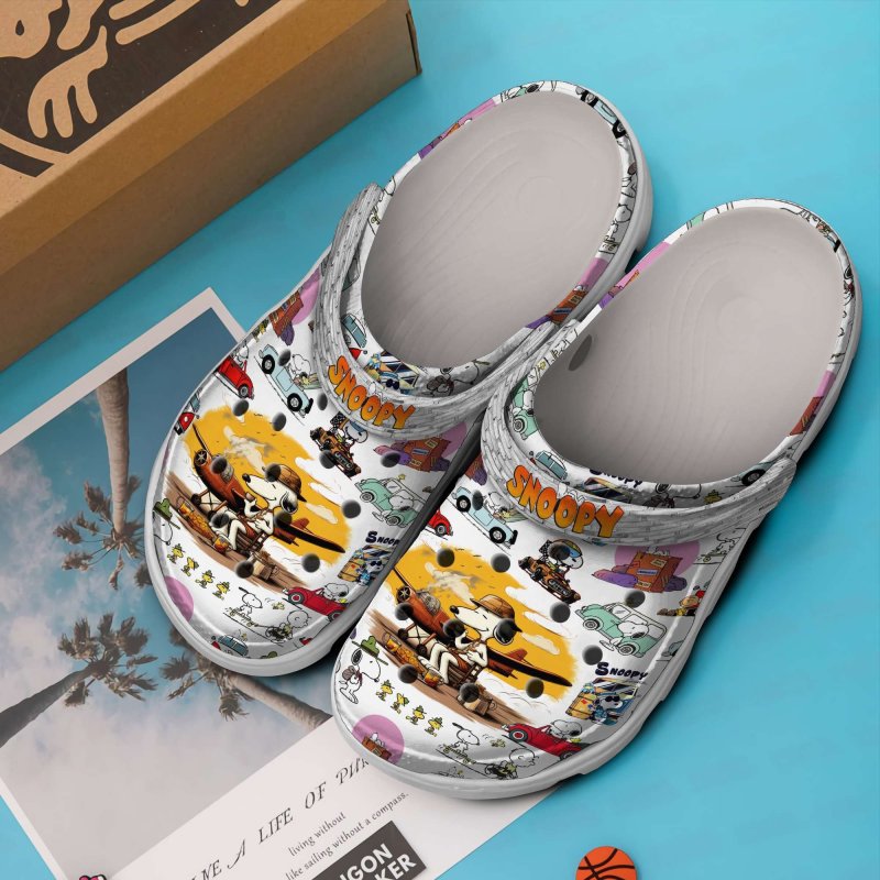 Footwearmerch Snoopy Peanuts Cartoon Crocs Crocband Clogs Shoes Comfortable For Men Women And Kids Ytxpi.jpg