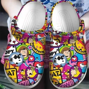 Footwearmerch Snoopy Peanuts Crocs Clog Shoes Cupg5.jpg