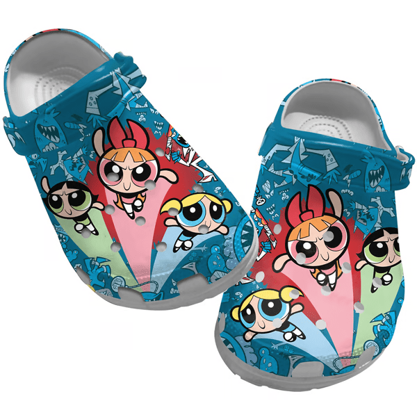 Footwearmerch The Powerpuff Girls Cartoon Crocs Crocband Clogs Shoes Comfortable For Men Women And Kids 9op70.png