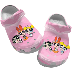 Footwearmerch The Powerpuff Girls Cartoon Crocs Crocband Clogs Shoes Comfortable For Men Women And Kids Hnttx.png